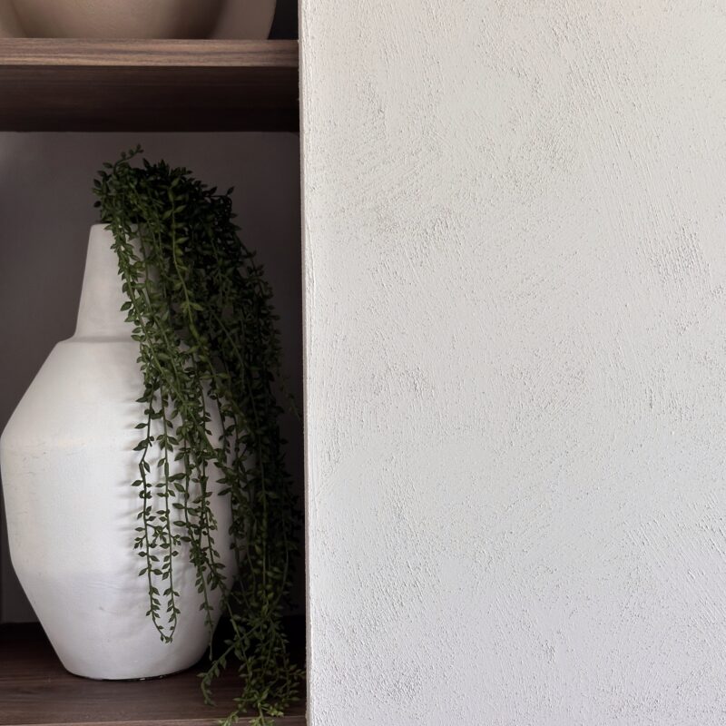 betonlook verf plant